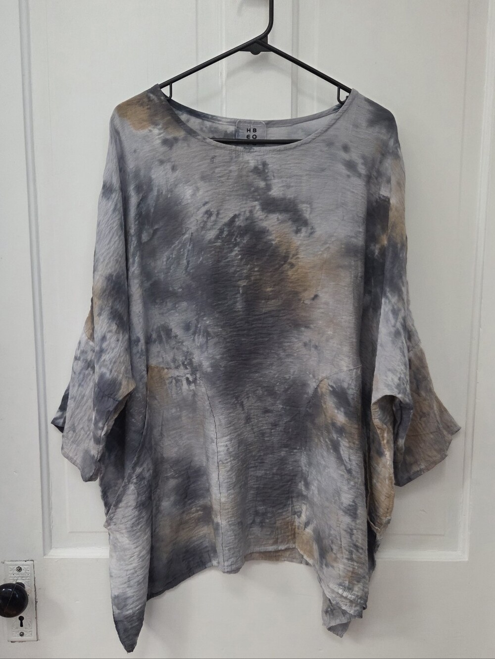 Heyne Bogut Oversized Tie Dye Tunic Top